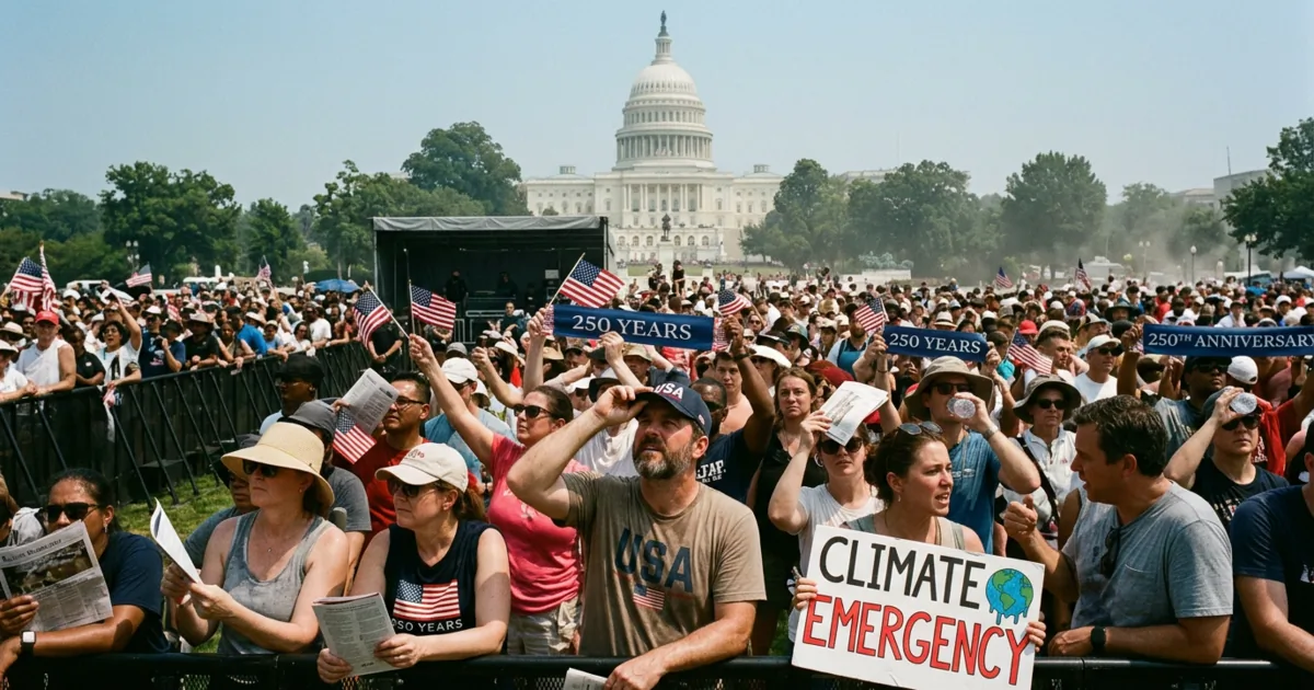 Stati Uniti: il bicentenario e cinquantesimo dell'indipendenza tra tensioni politiche e crisi climatica