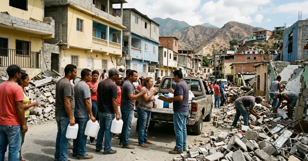 Emergenza in Venezuela: La Guaira tra macerie e ritorsioni sociali