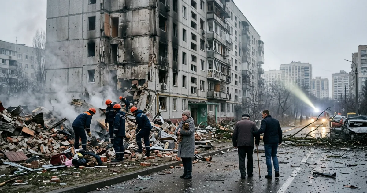 Escalation russa in Ucraina: nuovi attacchi violenti contro i centri urbani
