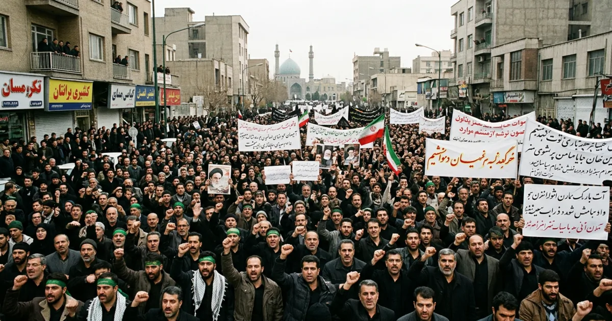 Tensioni massime a Teheran: minacce contro Trump durante i riti funebri