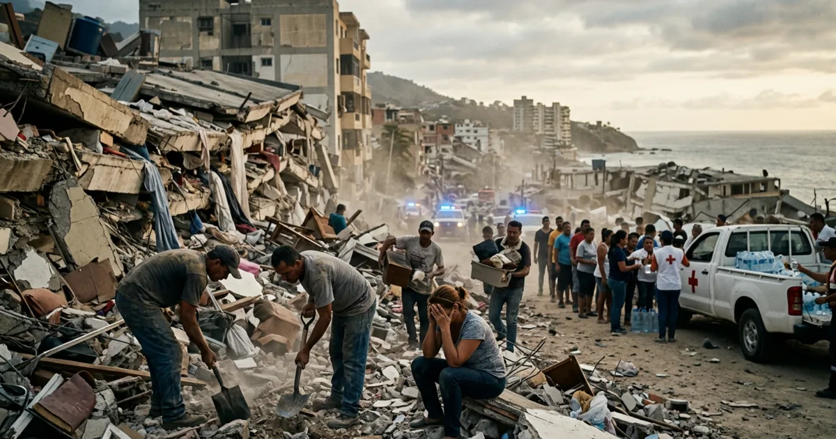 Tragedia in Venezuela: emergenza umanitaria dopo il sisma