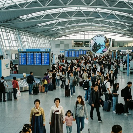 Corea del Sud: l'aeroporto di Incheon raggiunge il miliardo di passeggeri
