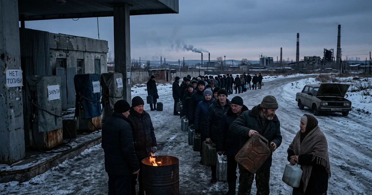 Siberia in crisi: l'impatto degli attacchi alle raffinerie