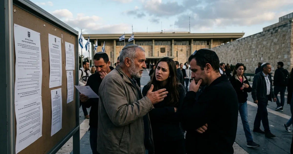 Israele: fissate le elezioni per il 27 ottobre, al centro la leadership di Netanyahu