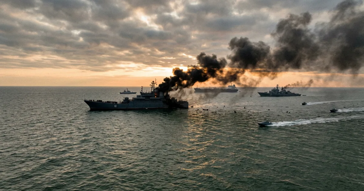 Offensiva ucraina nel Mar Nero: colpo duro alla flotta russa
