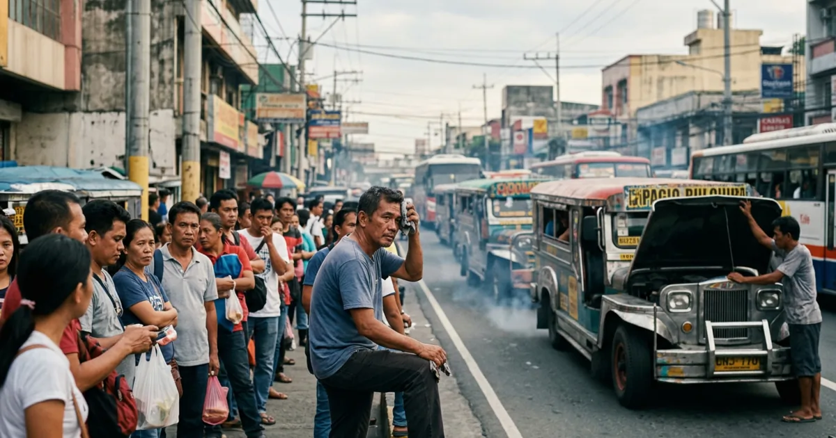 Filippine: l'impennata del diesel mette in crisi i trasporti di Manila