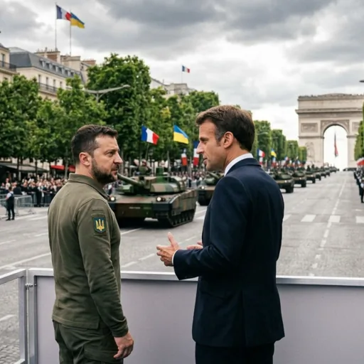 Zelenskyy a Parigi: l'asse franco-ucraino si consolida