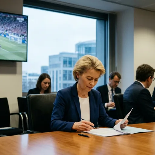 Ursula von der Leyen assente alla finale del Mondiale: l'agenda istituzionale prevale