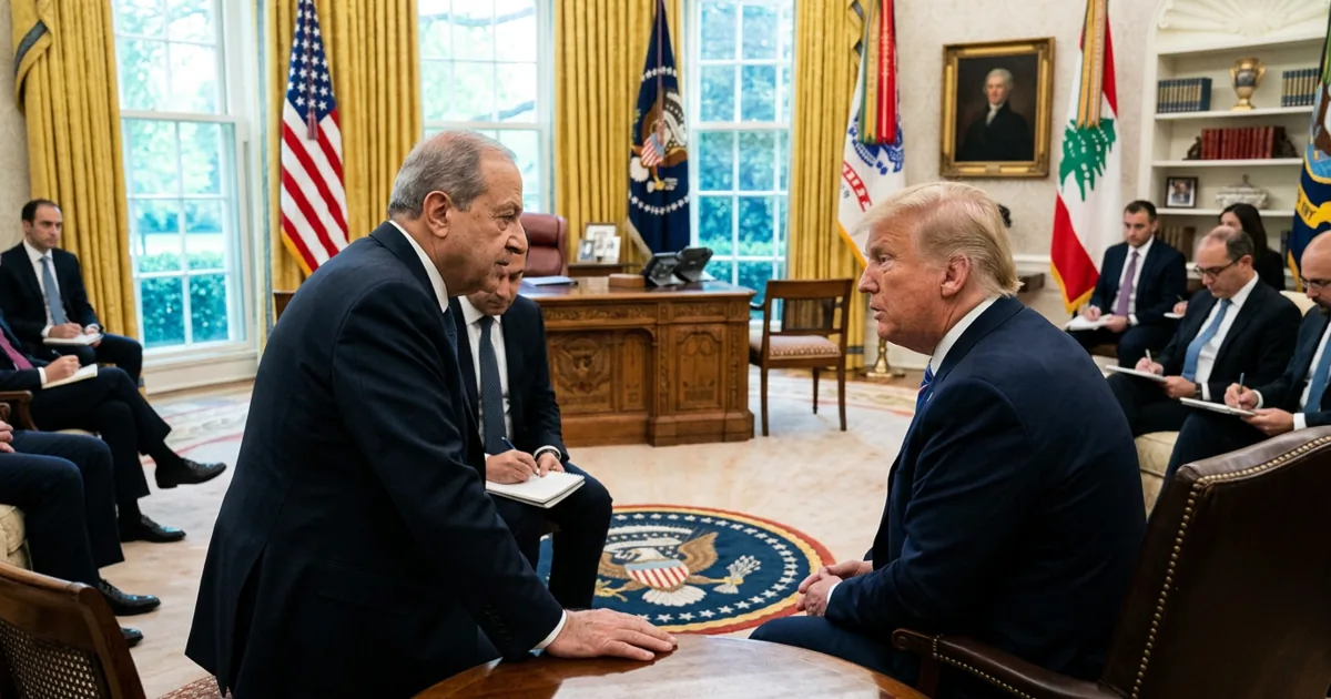 Diplomazia USA-Libano: il Presidente Aoun a Washington per il dossier Israele
