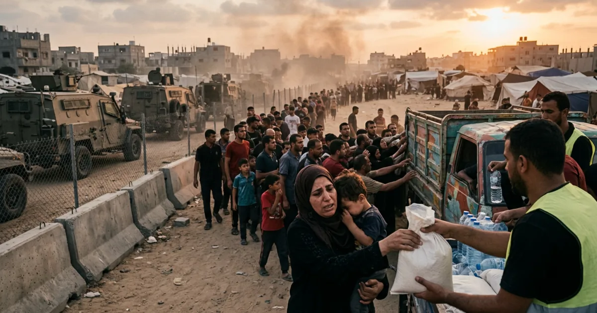 Stallo umanitario a Gaza: il fallimento dei cessate fuoco alimenta la crisi