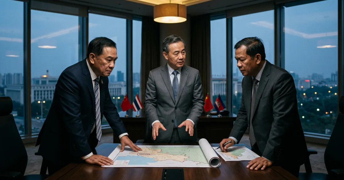 Pressione cinese sulle tensioni tra Thailandia e Cambogia
