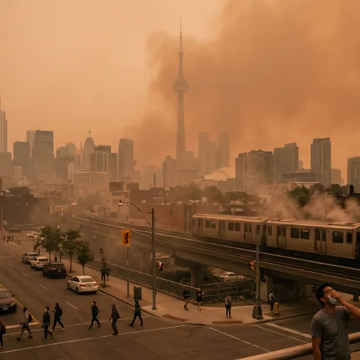 Canada: l'impatto dei grandi incendi dell'Ontario sulla sicurezza urbana di Toronto