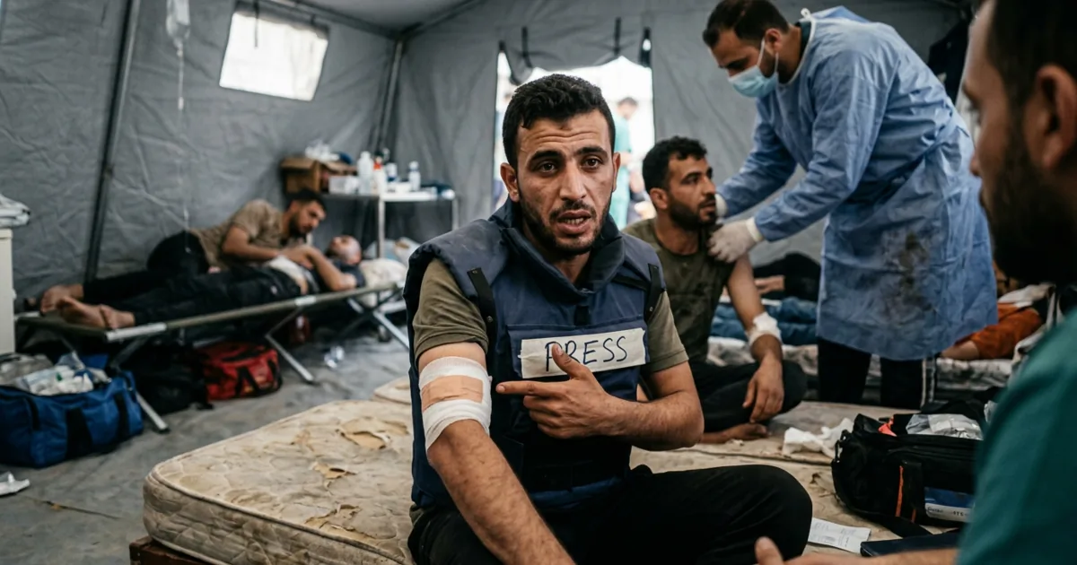 Emergenza Sanitaria a Gaza: il grido d'aiuto dei giornalisti