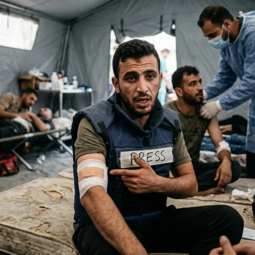 Emergenza Sanitaria a Gaza: il grido d'aiuto dei giornalisti