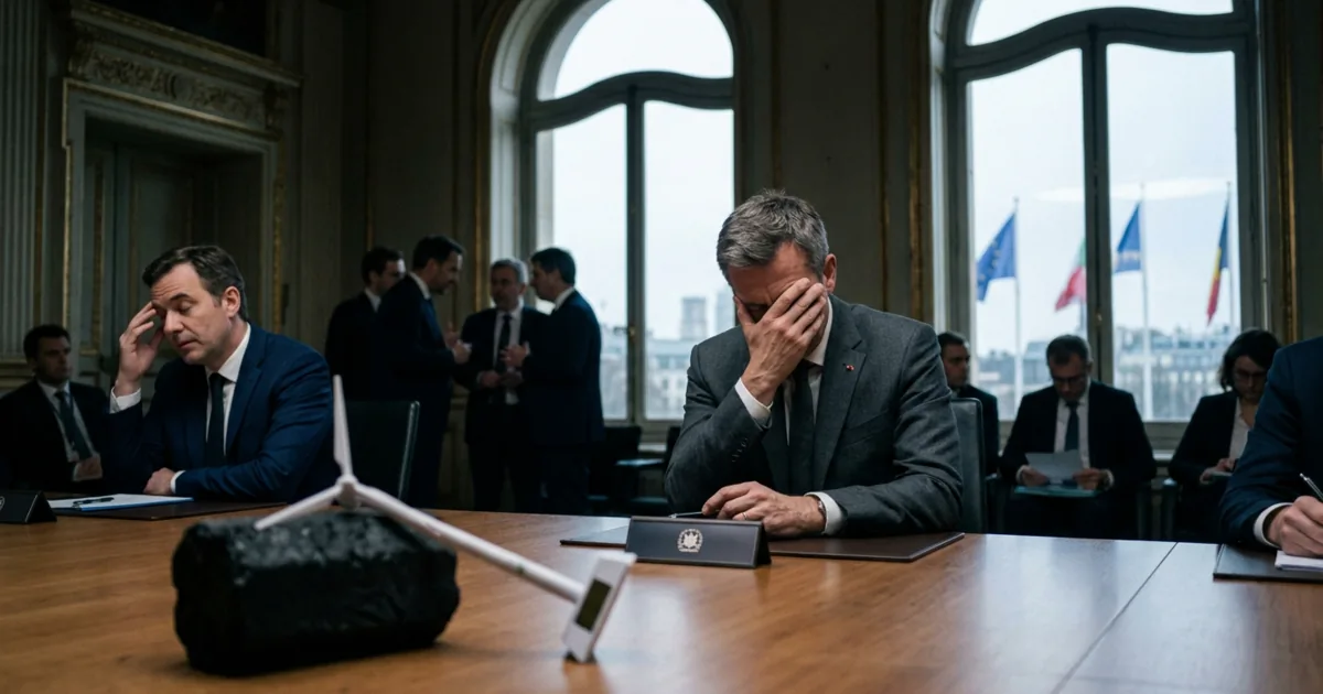 Francia in stallo: il nodo del carbone blocca l'agenda climatica europea