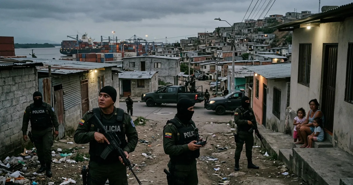 Ecuador nel mirino dei cartelli: l'emergenza sicurezza precipita