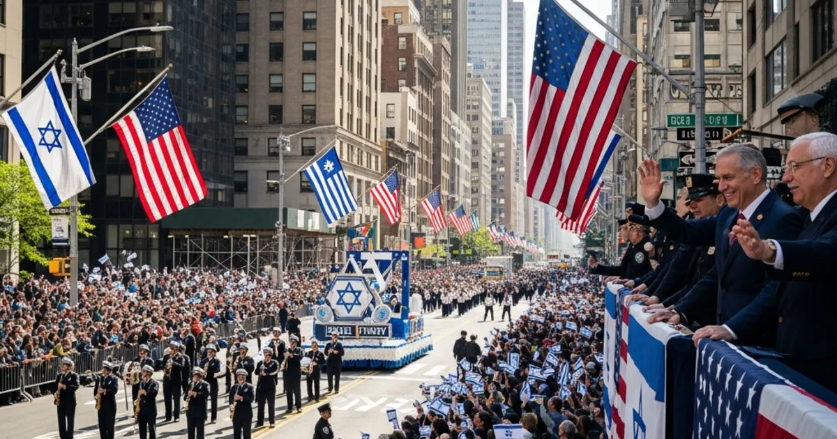 New York celebra l'Israel Day: tra solennità e presenza istituzionale