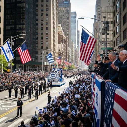 New York celebra l'Israel Day: tra solennità e presenza istituzionale