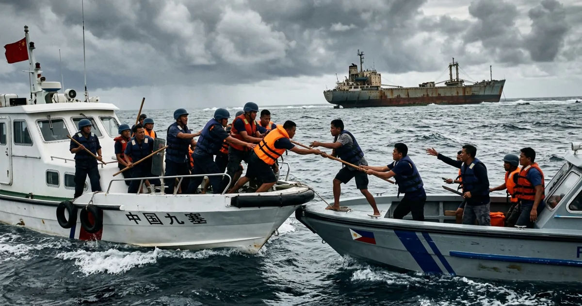 Tensioni nel Mar Cinese Meridionale: scontro violento tra Pechino e Manila